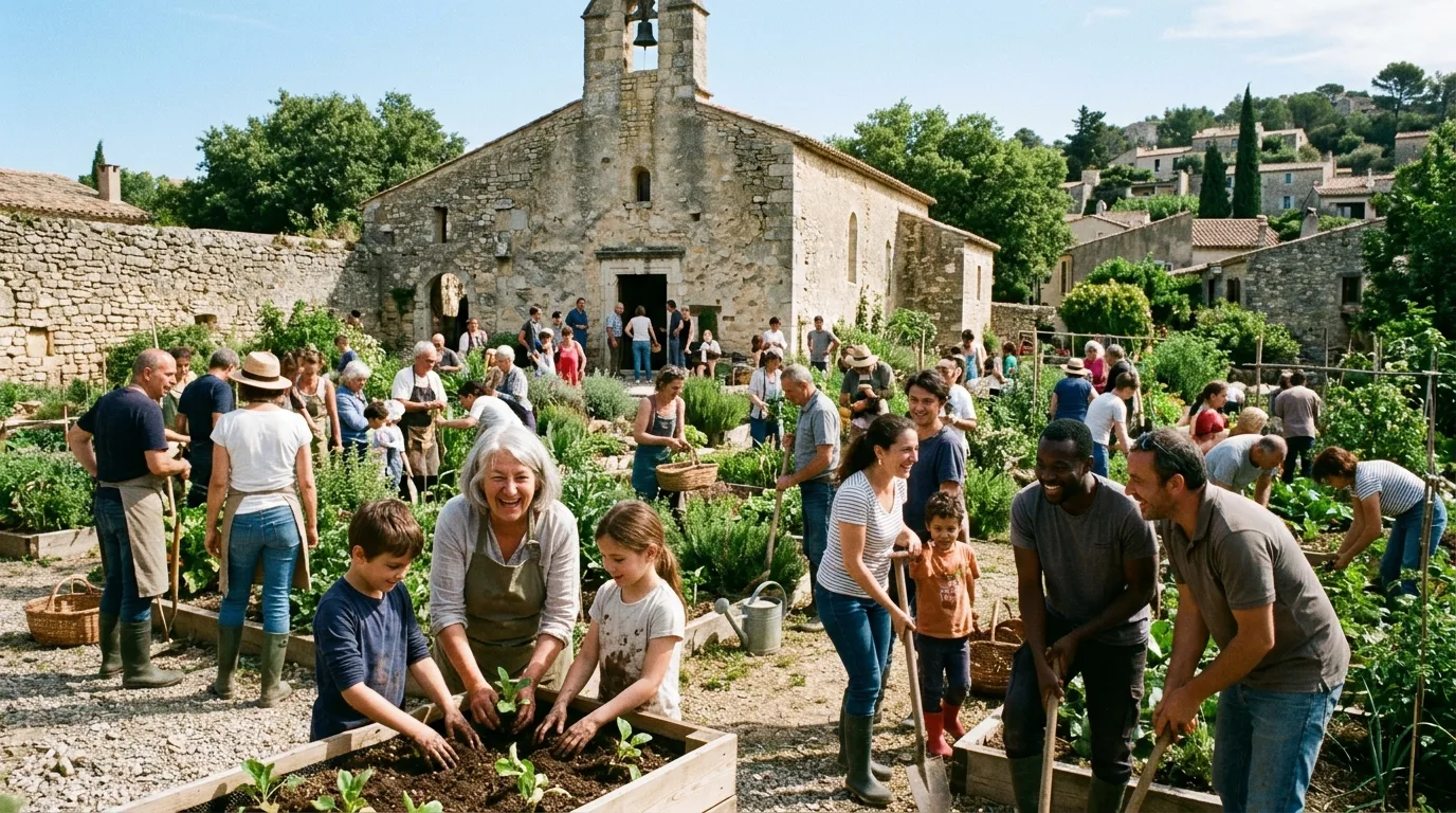 Action communautaire et rassemblement de riverains